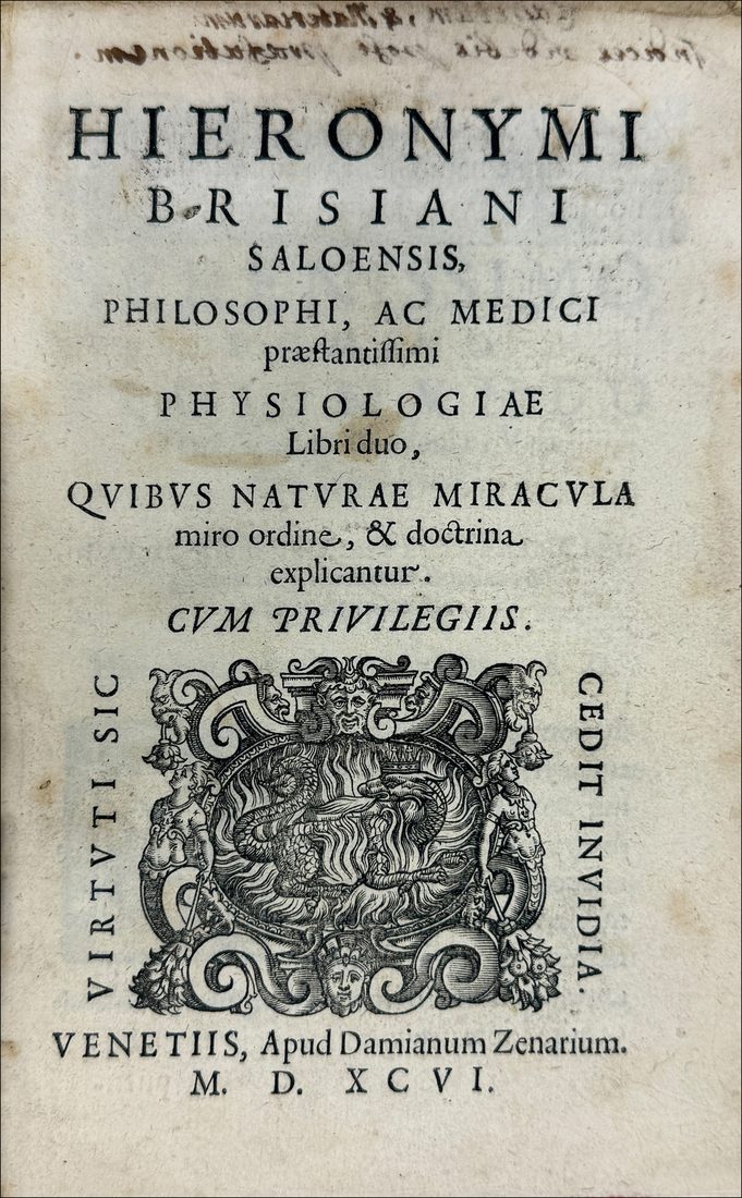 Physiologiae Libri Duo — 1
