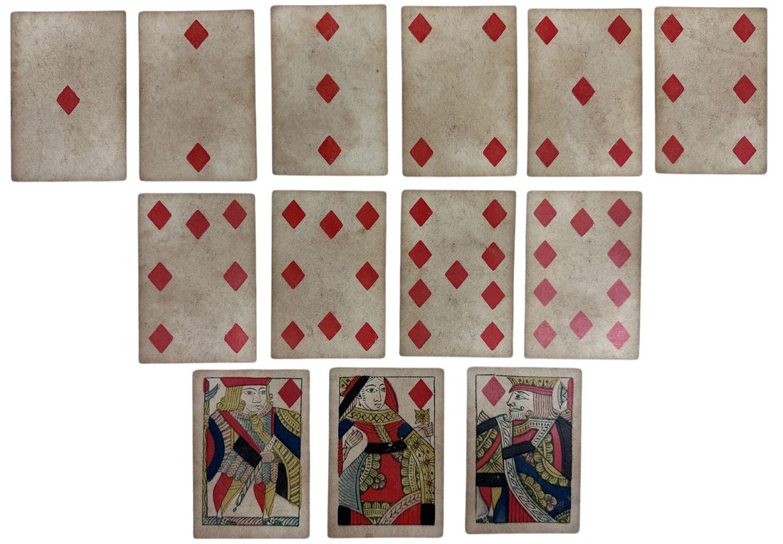 English Traditional Pattern Playing Cards — 6