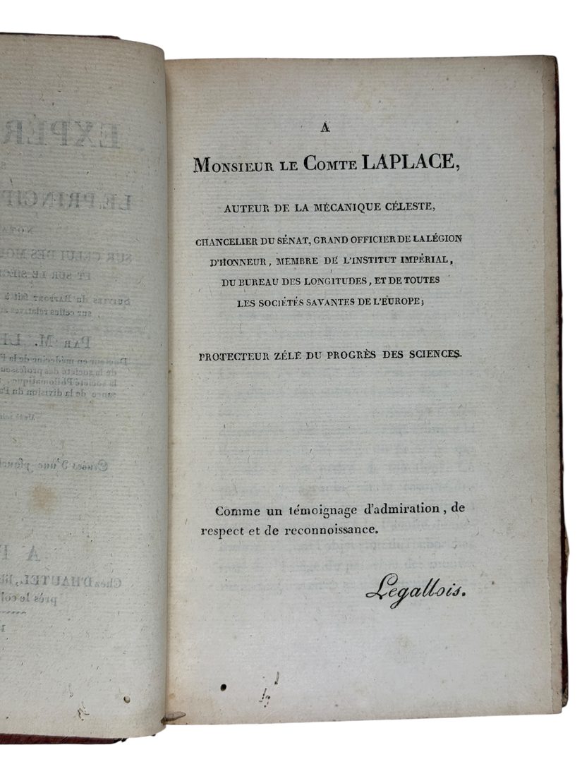 Experiences sur le principe de vie — 4