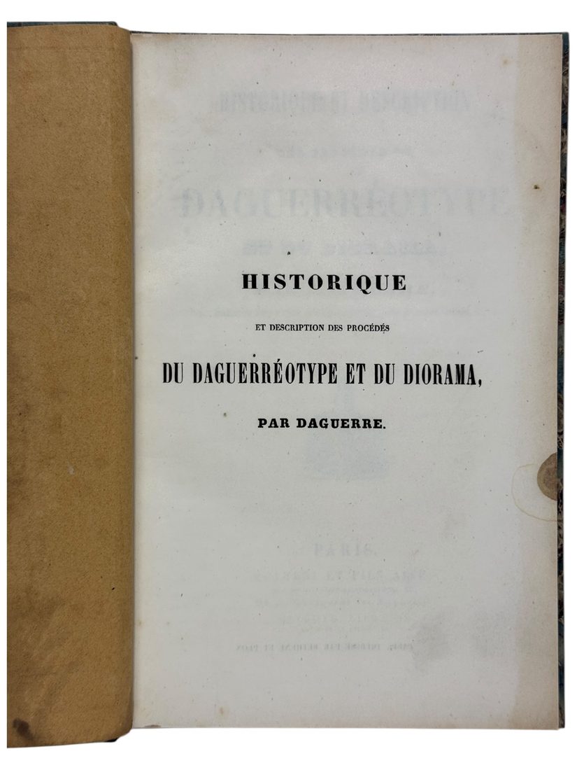 Historique et description des procedes du Daguerreotype et du Diorama — 2