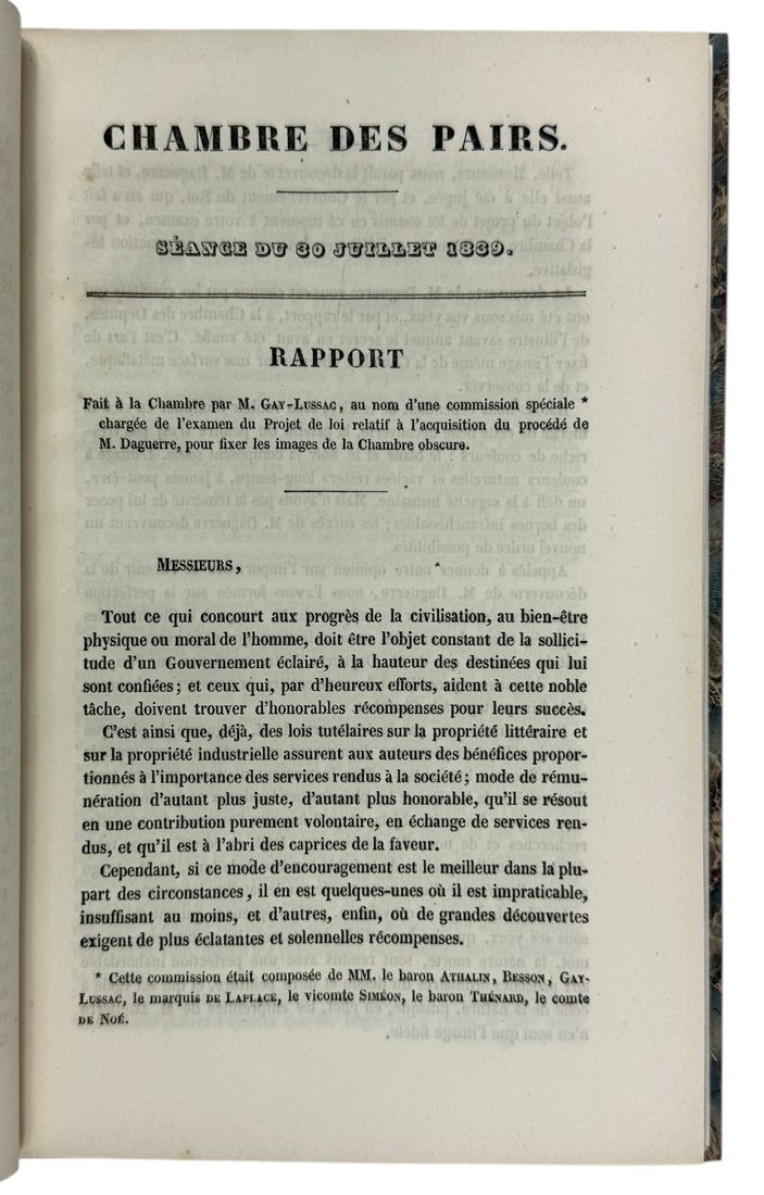 Historique et description des procedes du Daguerreotype et du Diorama — 7