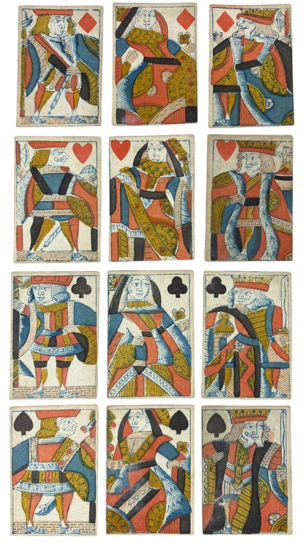 English Export Playing Cards, Ace Type A8 — 1