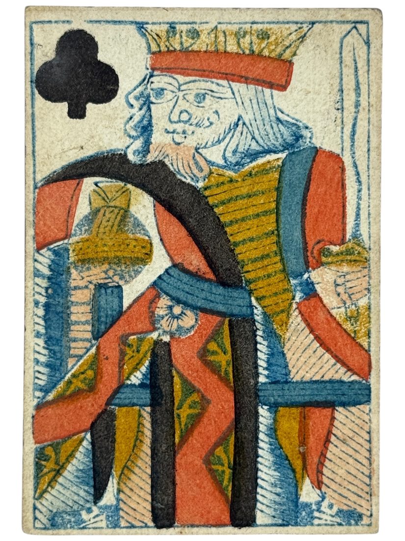 English Export Playing Cards, Ace Type A8 — 8