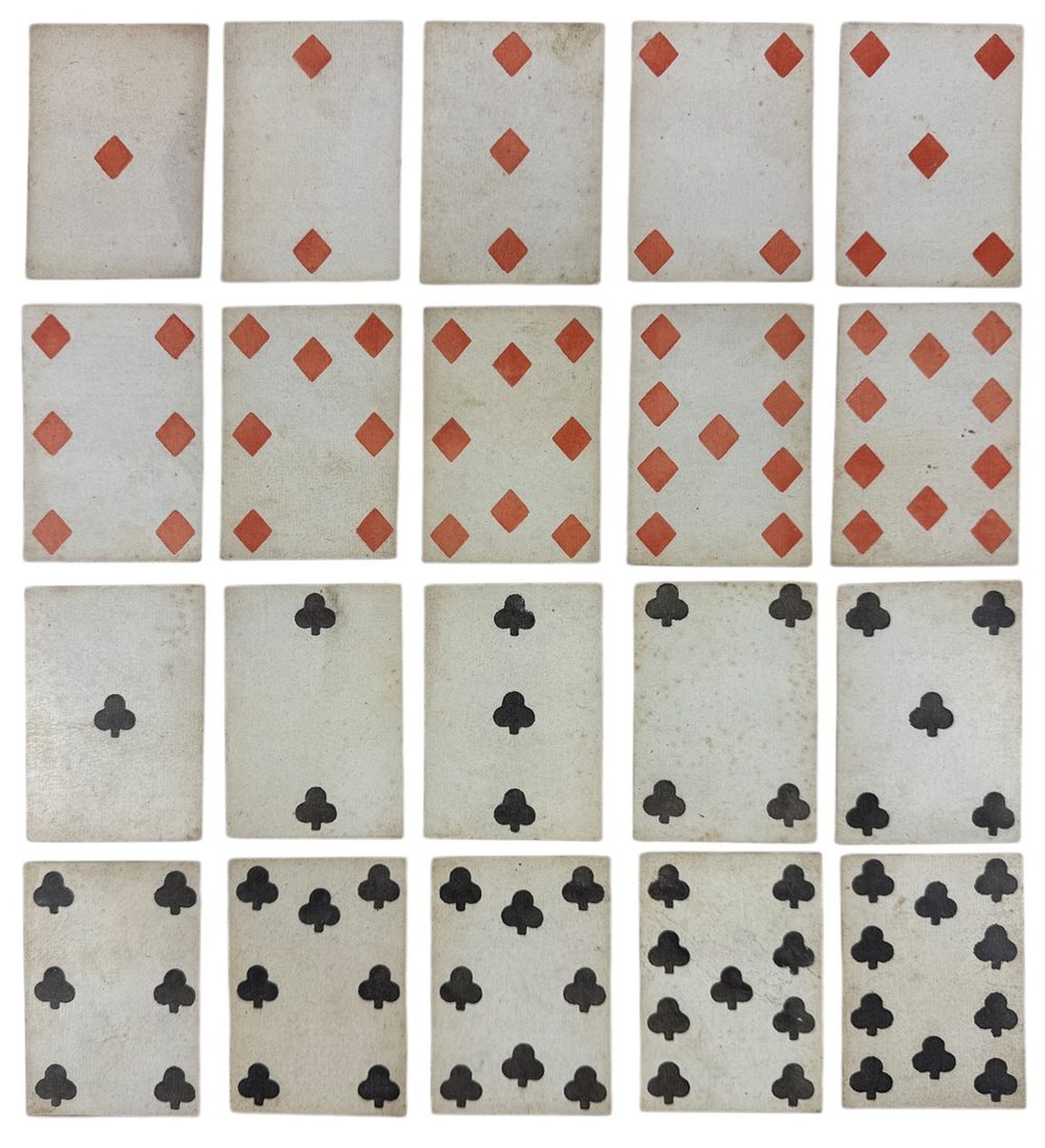 English Export Playing Cards, Ace Type A8 — 10