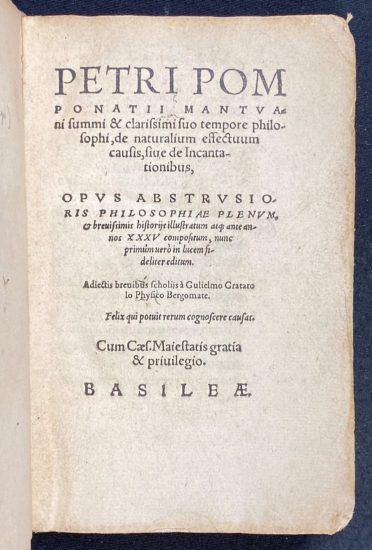 De naturalium effectuum causis, sive de Incantationibus — 3