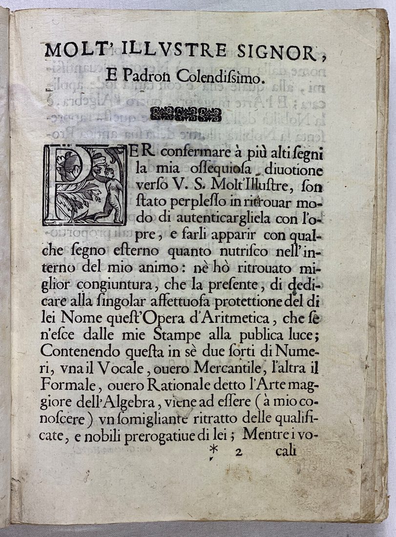 Scala Grimaldelli libro di aritmetica, e geometria speculatiua — 2