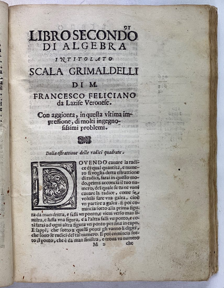 Scala Grimaldelli libro di aritmetica, e geometria speculatiua — 5