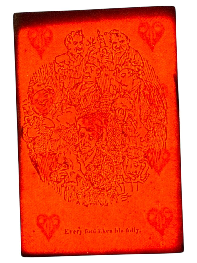 Transparent Hold-to-Light Playing Cards — 14