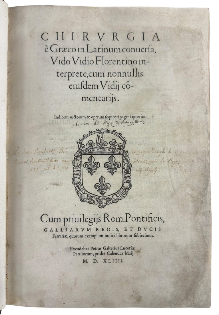Chirurgia e Graeco in Latinum conversa — 3