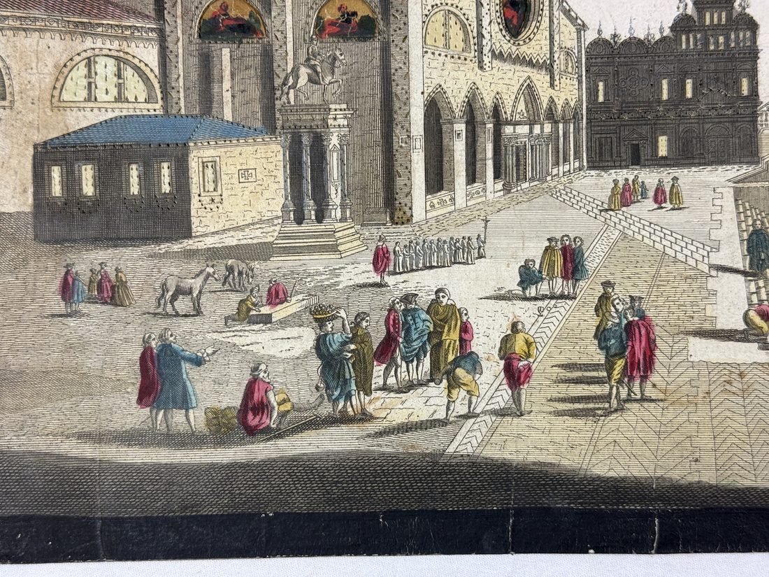 Vue d'optique: SS. Giovanni e Paolo, Venice — 4