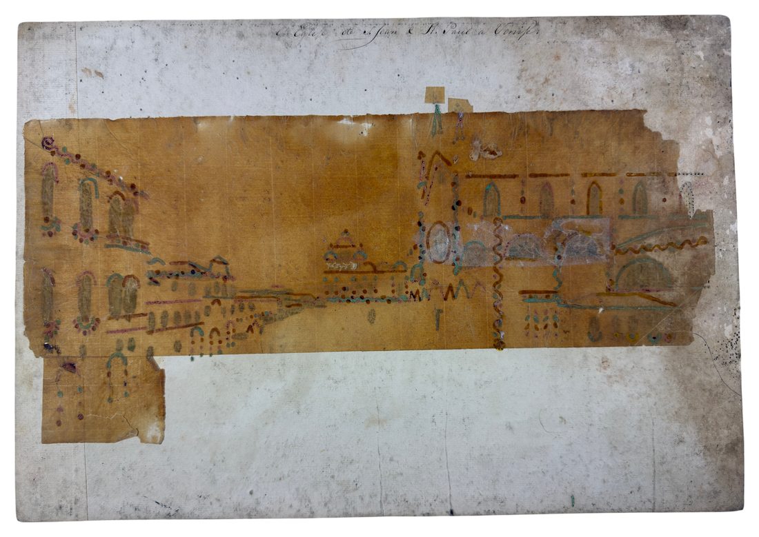 Vue d'optique: SS. Giovanni e Paolo, Venice — 9