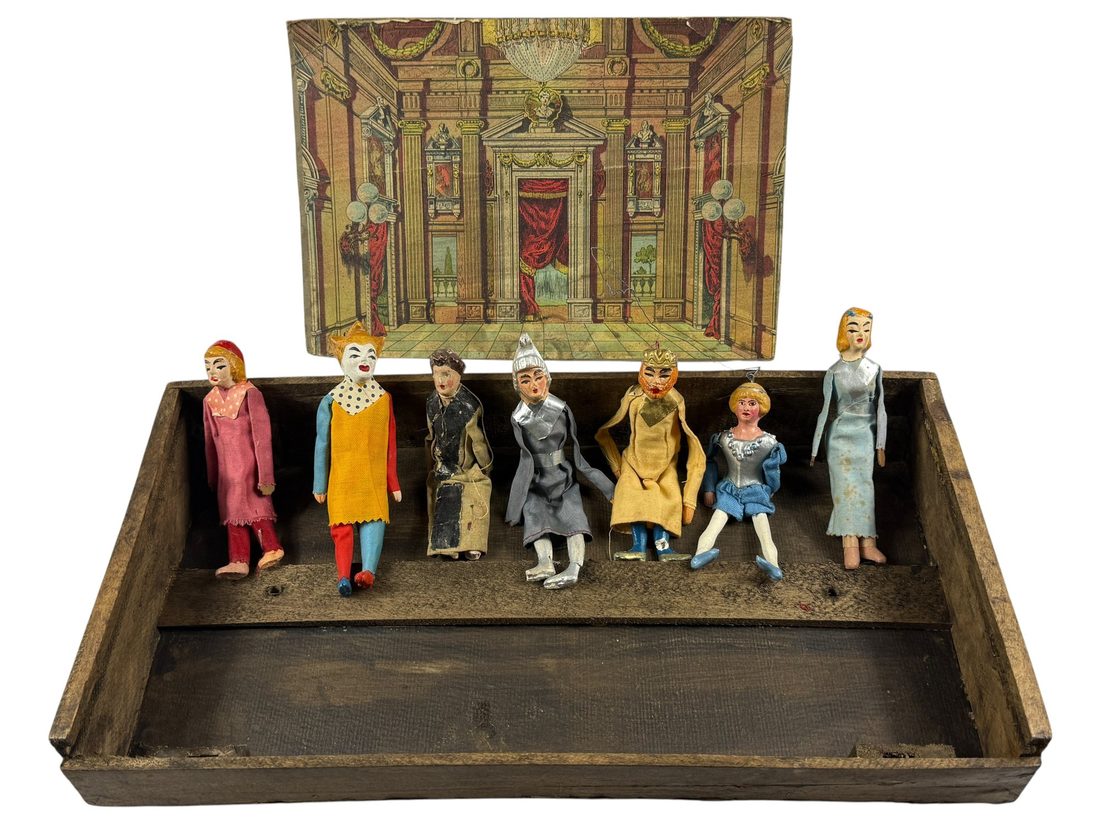 Portable parlour marionette theatre — 2