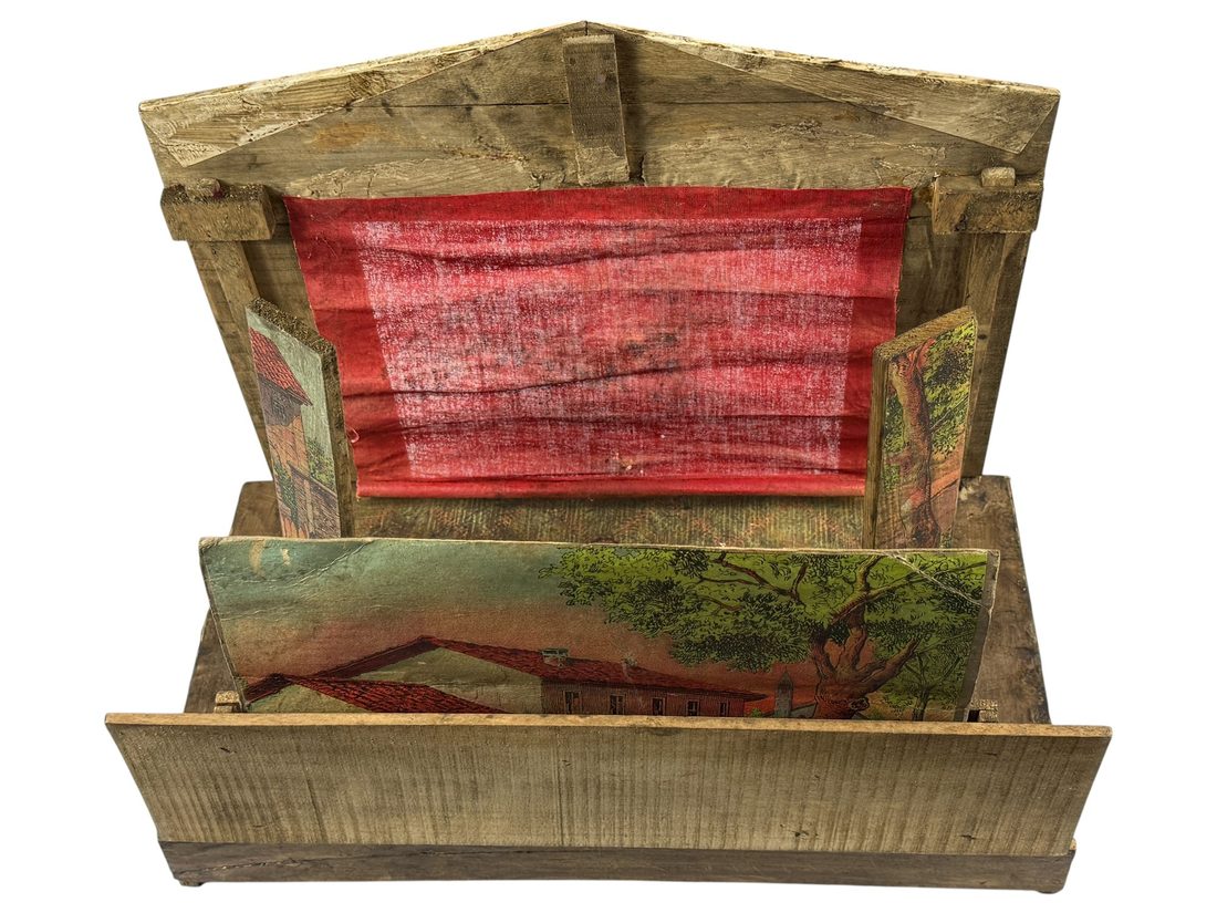 Portable parlour marionette theatre — 5