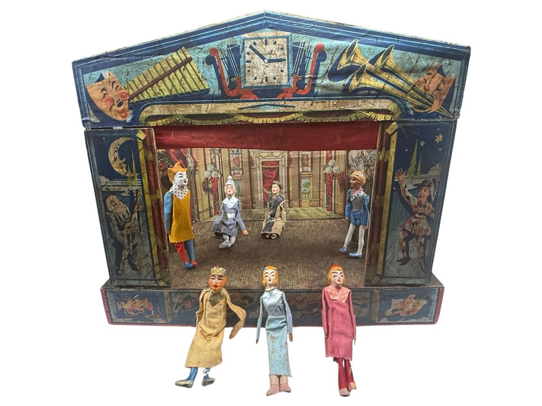 Portable parlour marionette theatre — 6