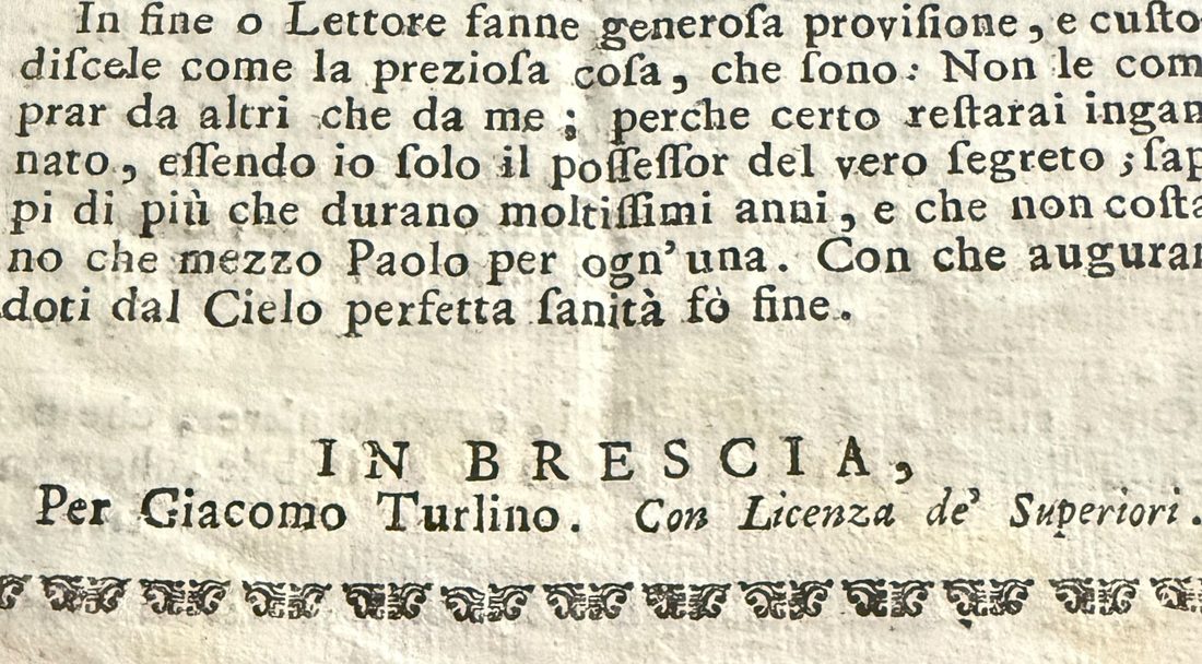 Pezze salutari iberne esaltate o sia Cerotto Stomachico — 2