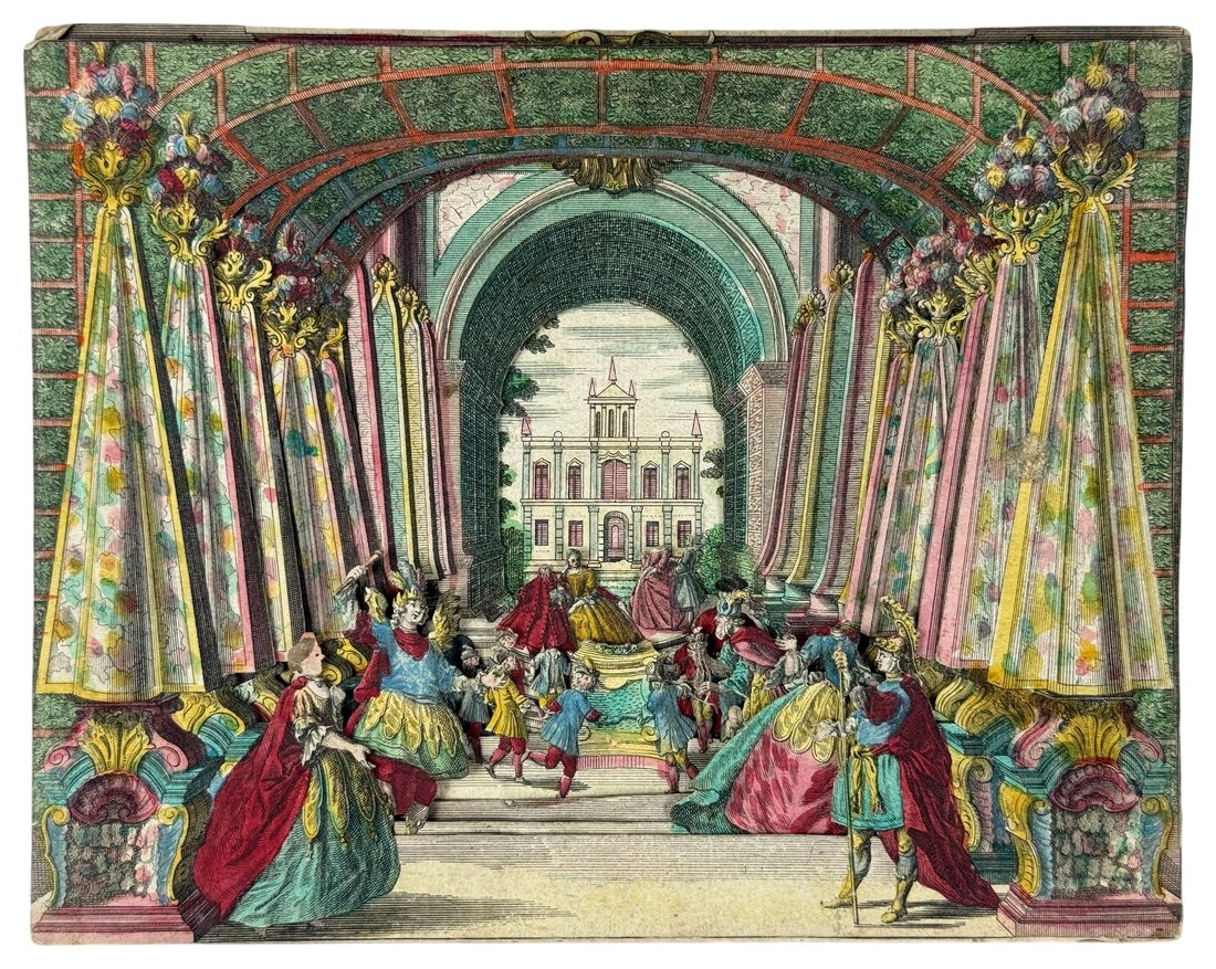 Praesentation eines Festes mit Tanz um zwei brennende Herzen (“Presentation of a Festival with a Dance around Two Burning Hearts”) — 1