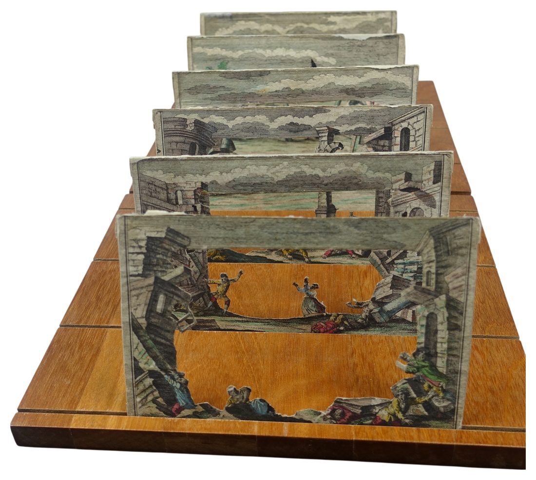 Perspectivische Vorstellung eines Erdbebens ("Perspective Representation of an Earthquake") — 3