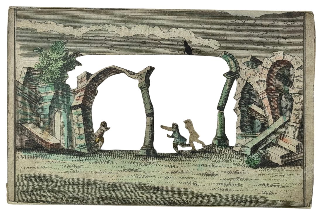 Perspectivische Vorstellung eines Erdbebens ("Perspective Representation of an Earthquake") — 9