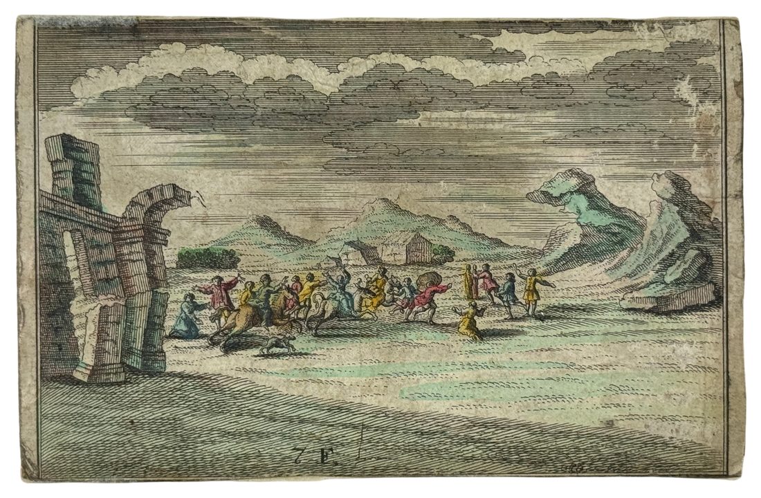 Perspectivische Vorstellung eines Erdbebens ("Perspective Representation of an Earthquake") — 10