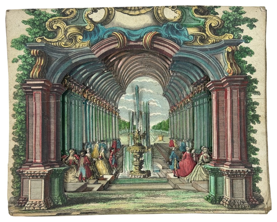 Praesentation eines schönen Spaziergang mit einer Fontaine (“Presentation of a Beautiful Promenade with a Fountain”) — 2