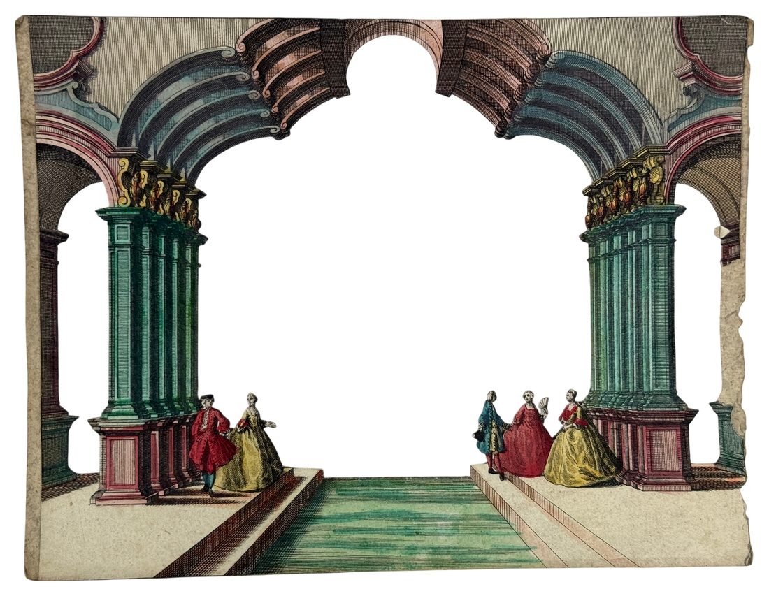 Praesentation eines schönen Spaziergang mit einer Fontaine (“Presentation of a Beautiful Promenade with a Fountain”) — 6