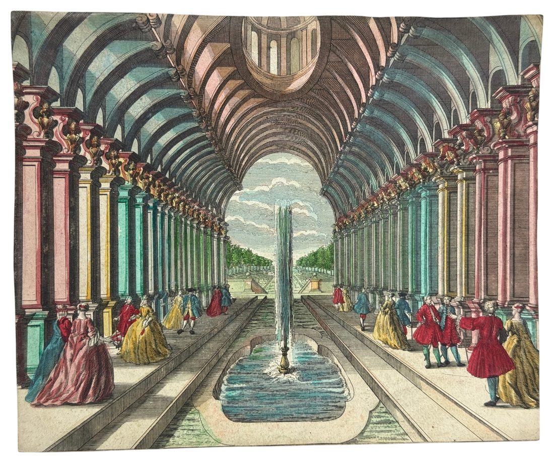 Praesentation eines schönen Spaziergang mit einer Fontaine (“Presentation of a Beautiful Promenade with a Fountain”) — 8