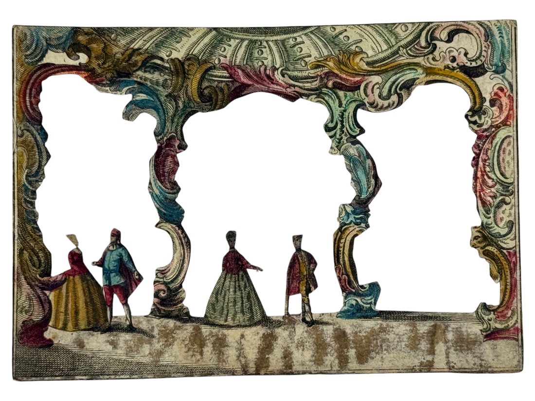 Perspective Representation of an Opera Hall with Acting Figures — 6