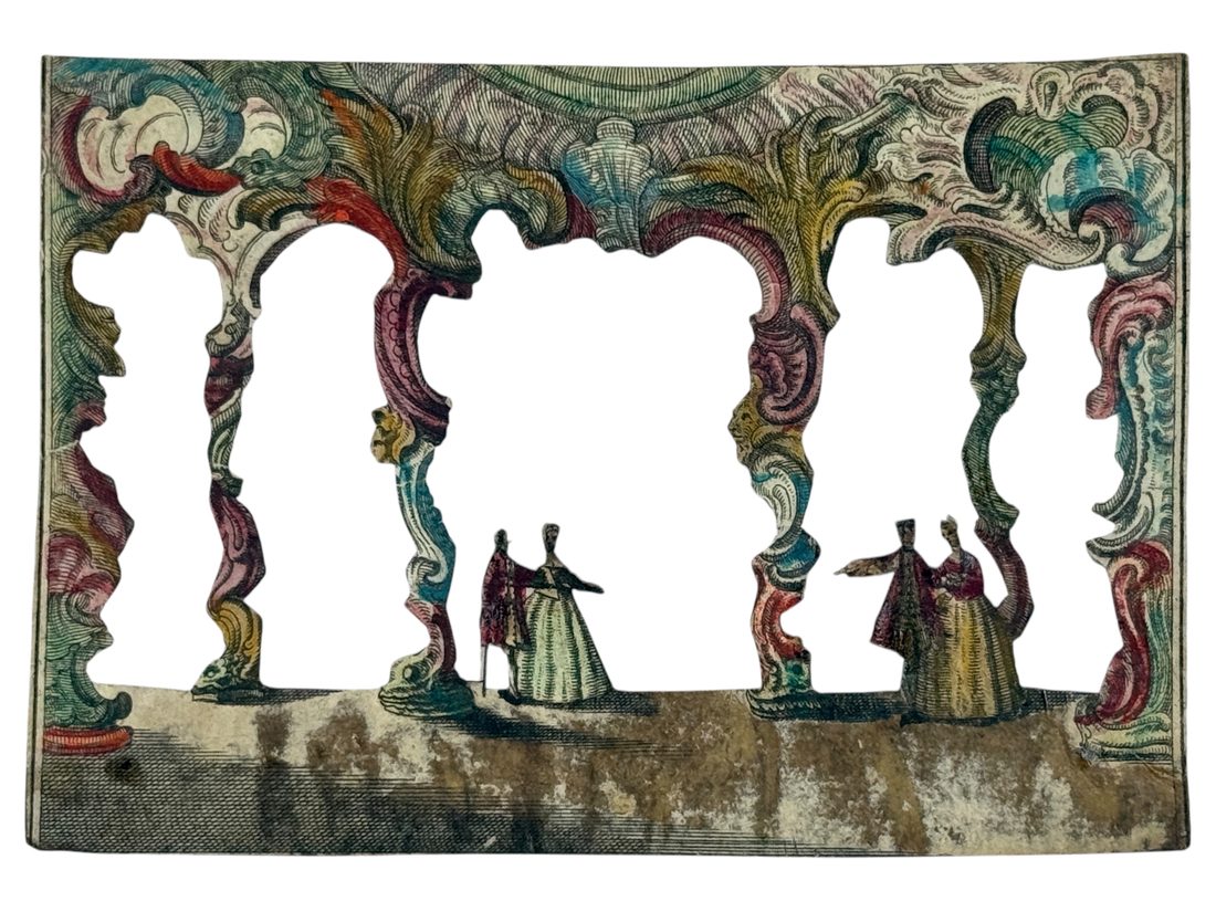 Perspective Representation of an Opera Hall with Acting Figures — 7