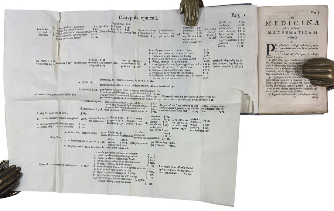 Dissertatio de Medicina ad Certitudinem Mathematicam evehenda — 5