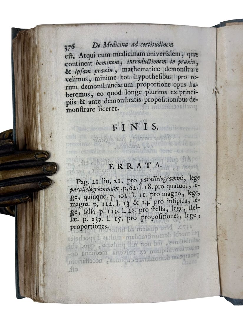Dissertatio de Medicina ad Certitudinem Mathematicam evehenda — 9