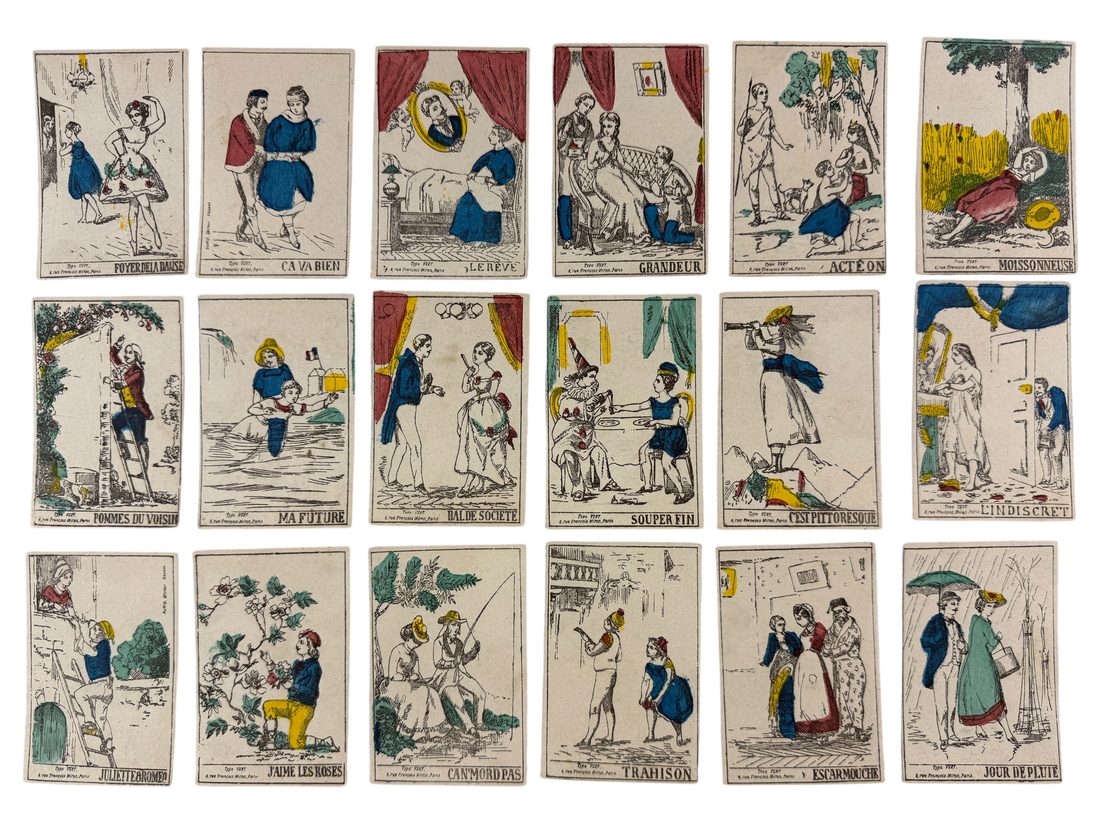 Transparentes: French Satirical Transparency Cards — 2