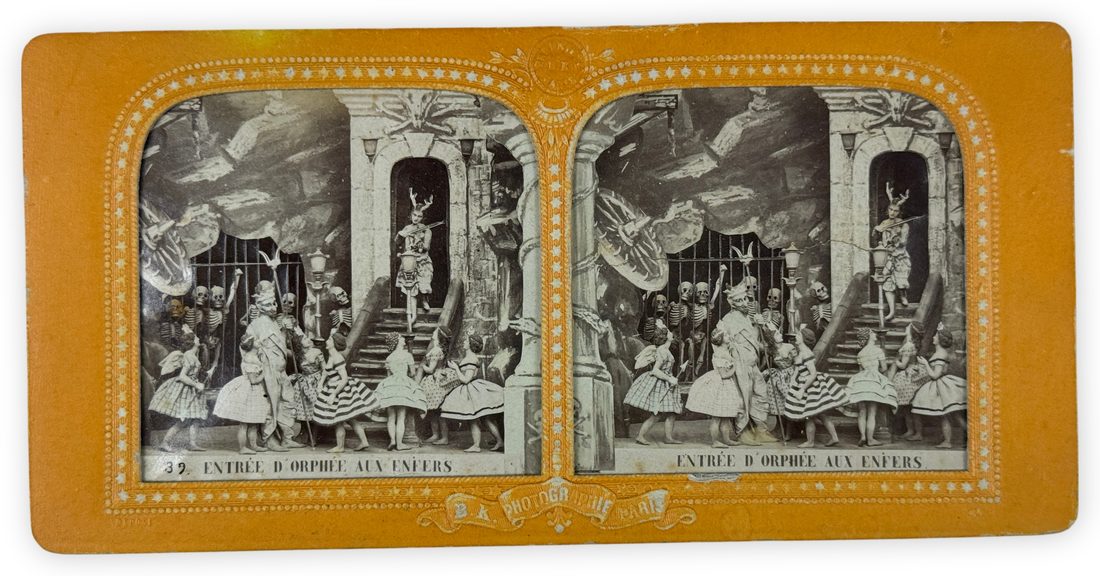 Diableries: Seven French Tissue Stereoviews with a Brewster Stereoscope — 2