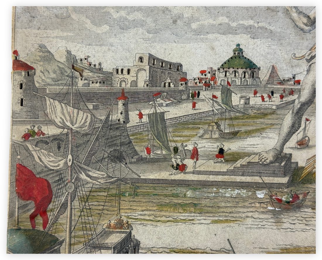 Ingrandisci la foto The Colossus of Rhodes: a Day-and-Night Optical View — 4