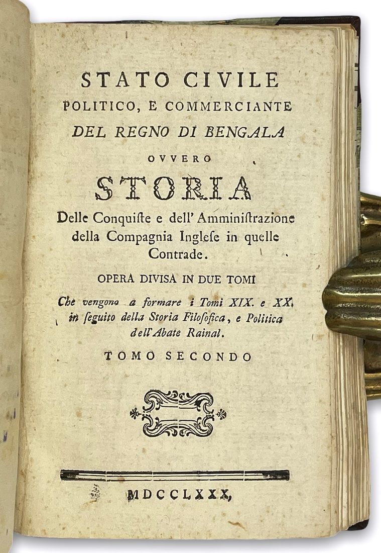 Stato civile politico, e commerciante del Regno di Bengala — 6