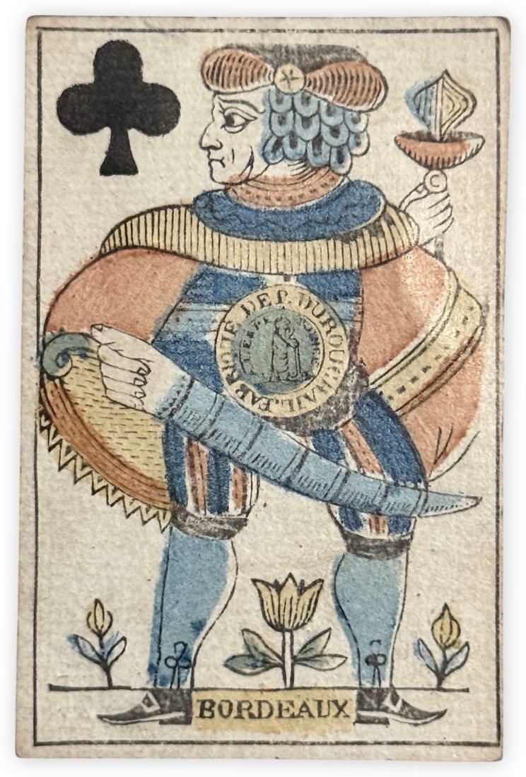 Valet de Trèfle au portrait de Guyenne — 1