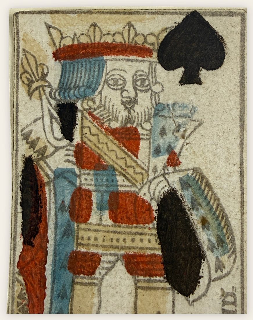 King of Spades “David”, old Rouen type — 2