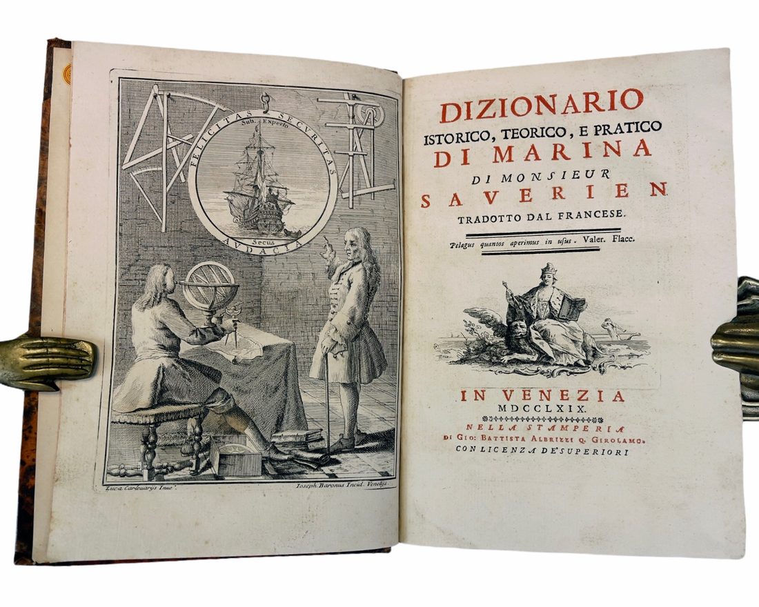 Dizionario Istorico, Teorico e Pratico di Marina — 1