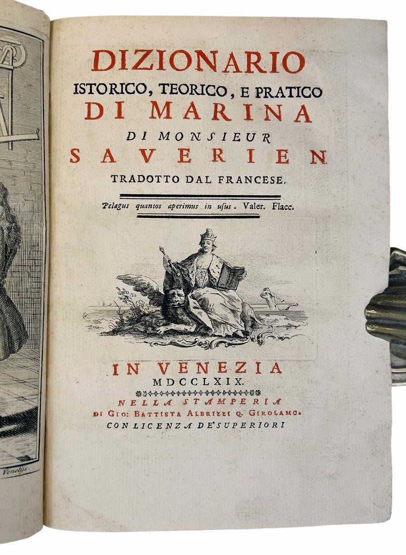 Dizionario Istorico, Teorico e Pratico di Marina — 3