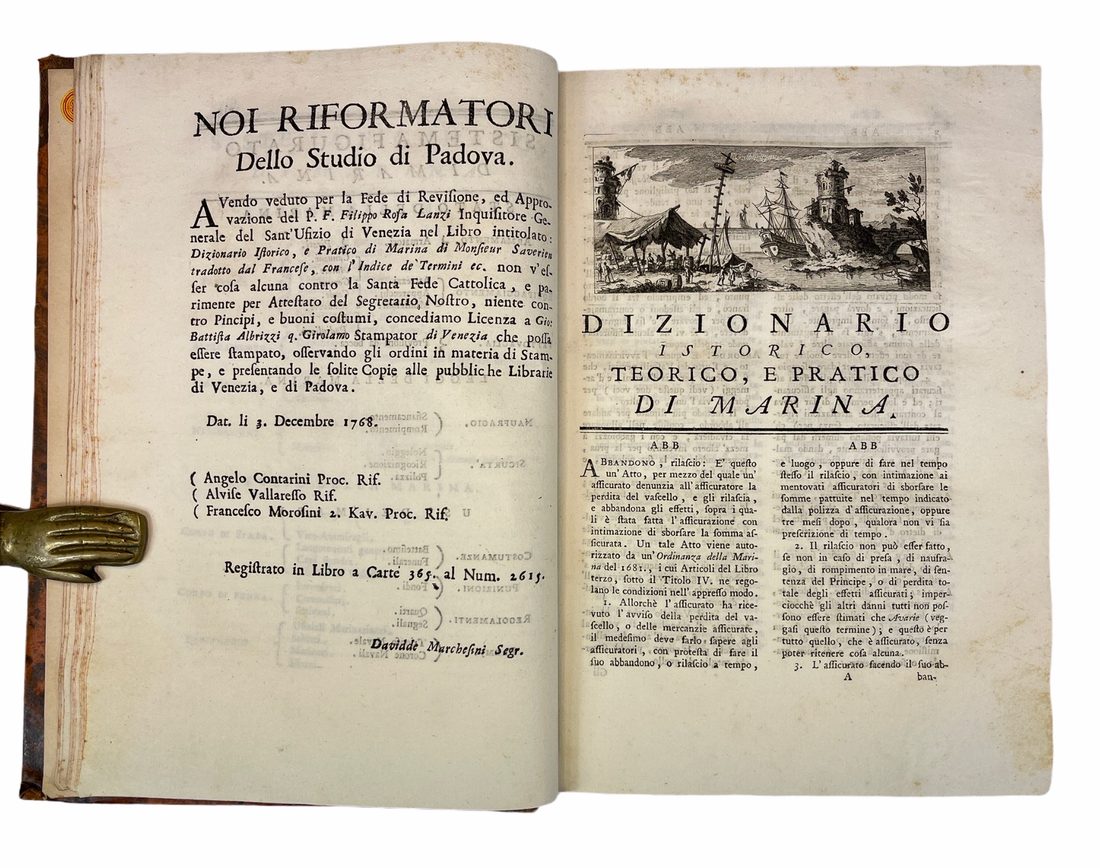 Dizionario Istorico, Teorico e Pratico di Marina — 5