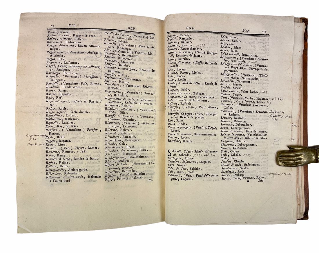 Dizionario Istorico, Teorico e Pratico di Marina — 9