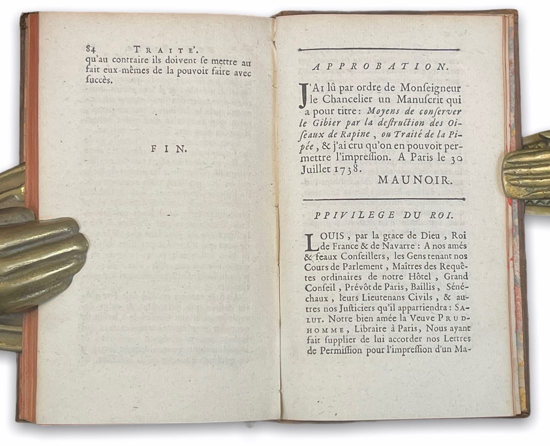 Moyens de Conserver le Gibier, par la Destruction des Oiseaux de Rapine — 8