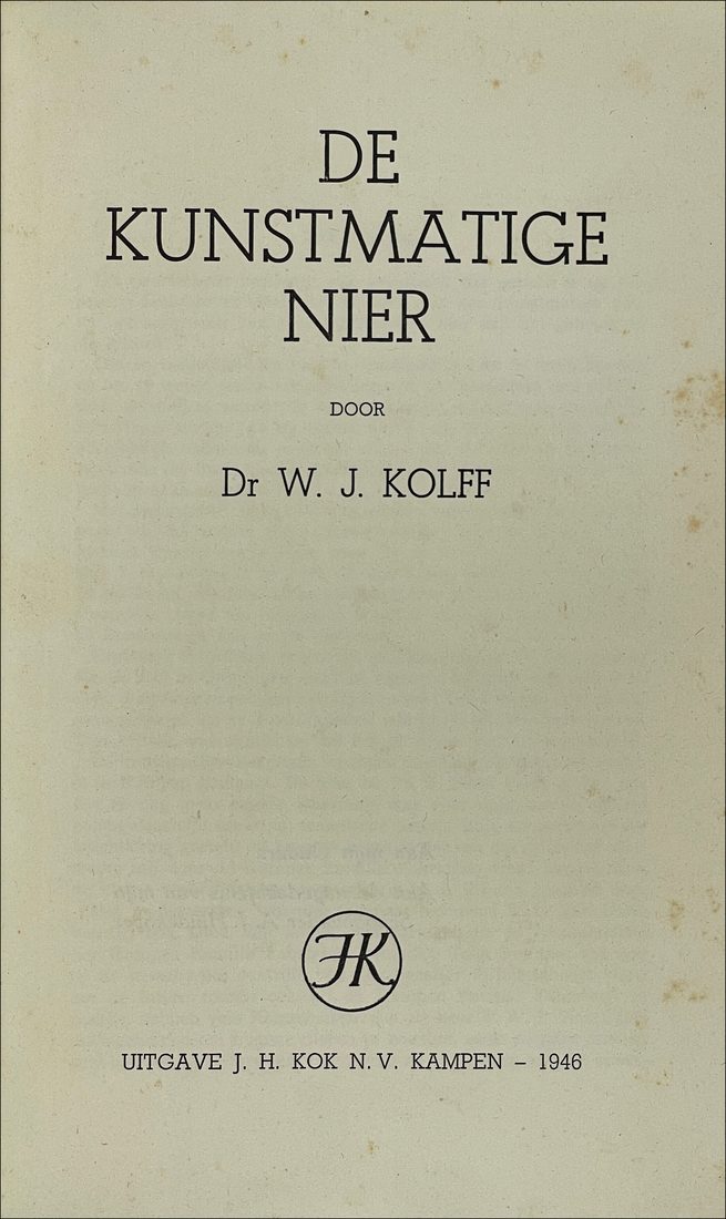 De Kunstmatige Nier (The Artificial Kidney) — 3